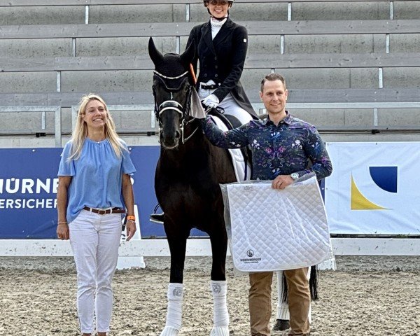 dressage horse Queen Ann 4 (Hanoverian, 2012, from Quasar de Charry)