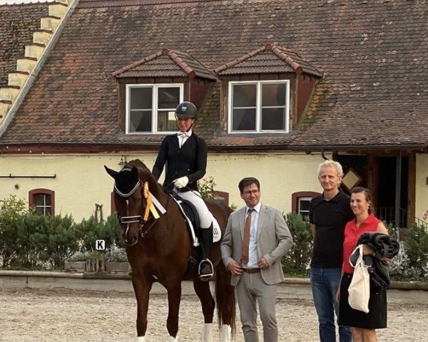 dressage horse Fionnbharr (Westphalian, 2016, from Fuechtels Floriscount OLD)