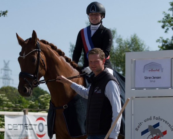 dressage horse Celeste 64 (Oldenburg, 2019, from Quantensprung 3)