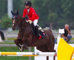 Springpferd Roxane de Vimer (Selle Français, 2005, von Rosire)