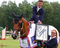 jumper Flugel van T Palmenhof (Belgian Warmblood, 2005, from Triomphe de Muze)