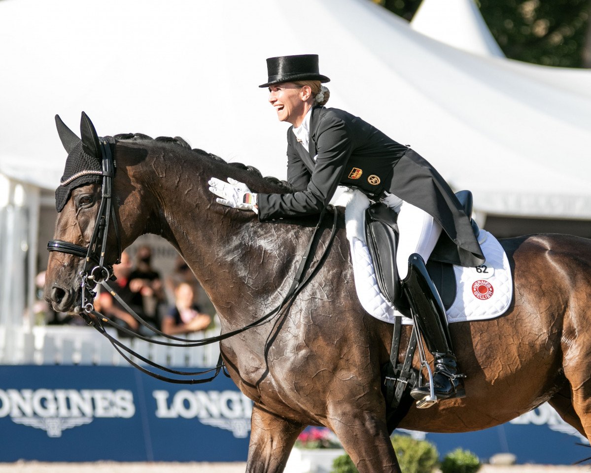 dressage horse TSF Dalera BB (Trakehner, 2007, from Easy Game)