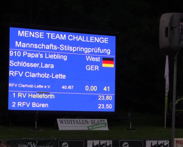 FEI Reitturnier Steinhagen (GER) 2016