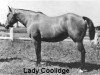 Zuchtstute Lady Coolidge (Quarter Horse, 1928, von Beetch's Yellow Jacket)