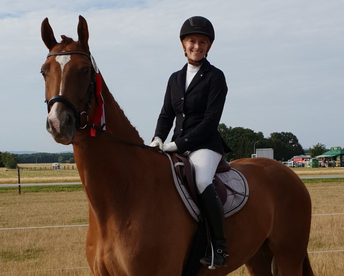 dressage horse Captain Fabulous H (Westphalian, 2013, from Captain Jack 44)