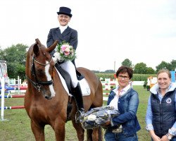 dressage horse Alwin 32 (Westphalian, 2003, from Abanos)