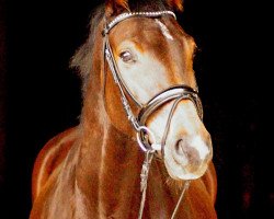 dressage horse Lotosblume 9 (Württemberger, 2012, from Henglein's Licosto)