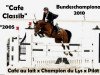 jumper Cafe Classik (Oldenburg show jumper, 2005, from Cafe au lait 2)