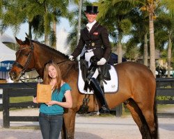 dressage horse Nymphenburg's Love (Oldenburg, 2005, from Carry Gold)