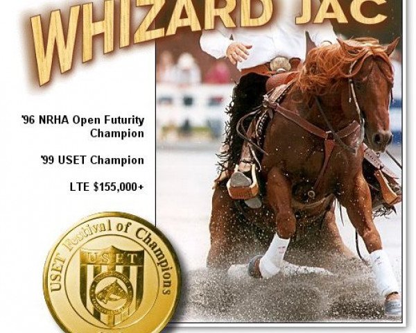 stallion Whizard Jac (Quarter Horse, 1993, from Topsail Whiz)