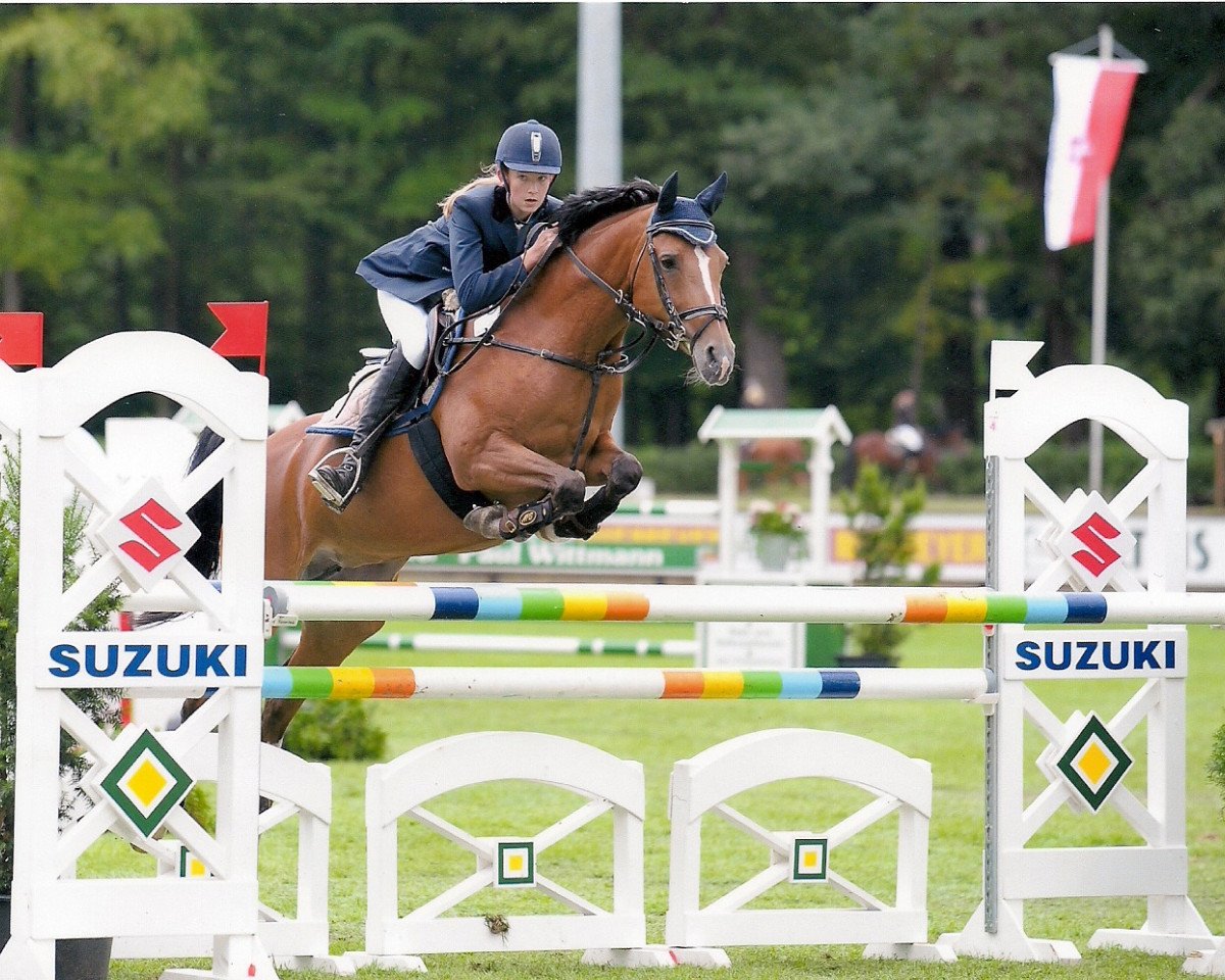 Zuchtstute Red Sun (Deutsches Reitpony, 2001, von Oosteinds Ricky)