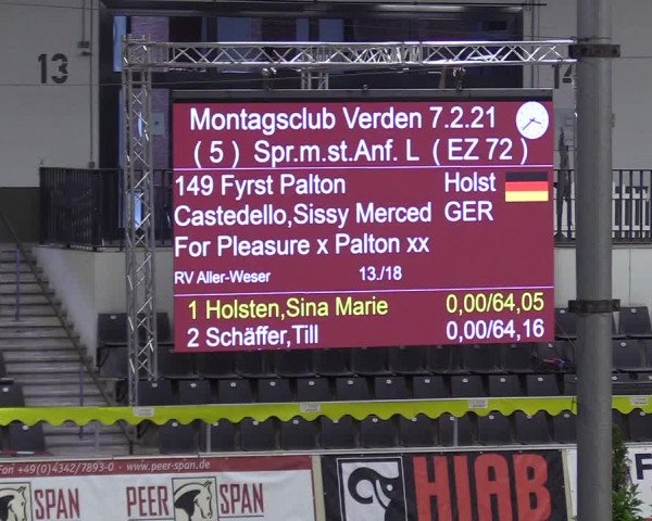Reitturnier Verden Montagsclub 2021