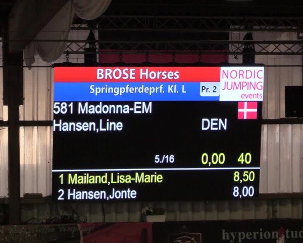Reitturnier Negernbötel 2021, 10. Nordic Jumping event 2020/2021