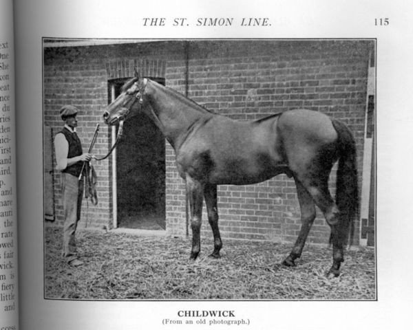 stallion Childwick xx (Thoroughbred, 1890, from Saint Simon xx)