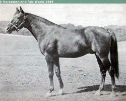 Deckhengst Spud Hanover 72191 (US) (Amerikanischer Traber, 1936, von Guy McKinney 67486 (US))