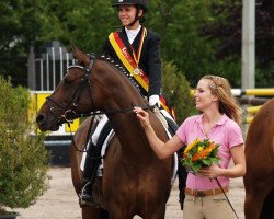 horse Ratina (German Riding Pony, 1998, from Ulfenbach Vivaldi)