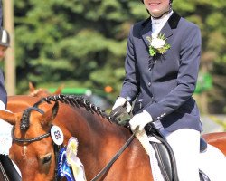 dressage horse Caminar (German Riding Pony, 2003, from Buenteeichen Cantango)