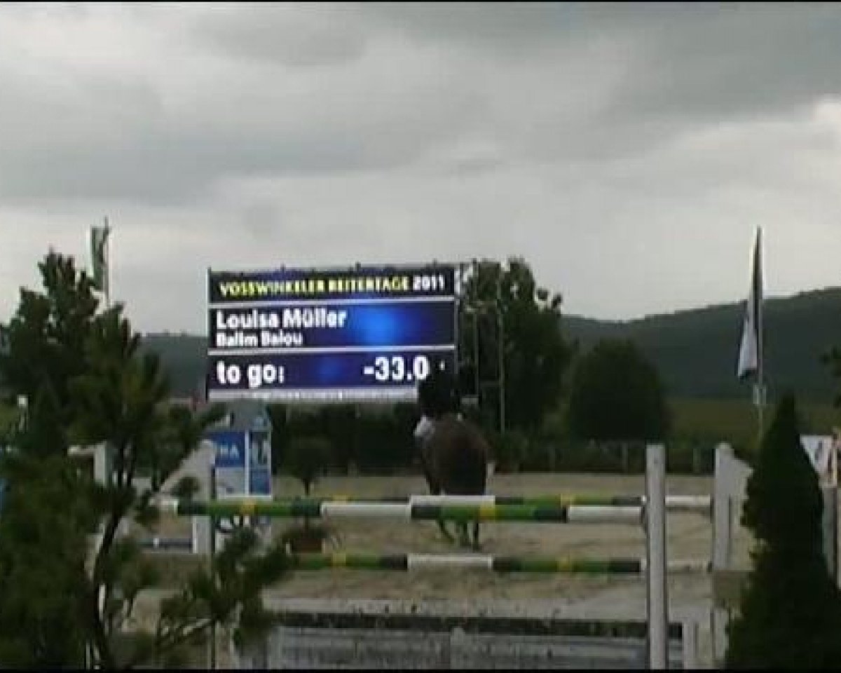 Springpferd Balim Balou (Bayer, 2004, von Baloubet du Rouet)