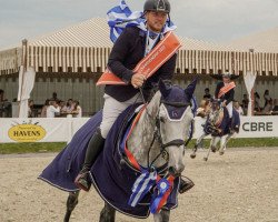 Springpferd Merlot van de Lichtekouter (Belgisches Warmblut, 2012, von Edjaz van T Merelsnest)