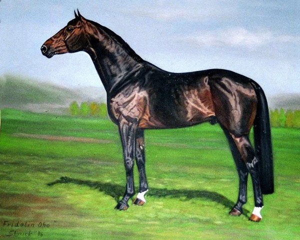 stallion Fridolin Oho (Westphalian, 1986, from Faisal)
