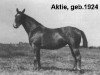broodmare Aktie (Holsteiner, 1924, from Elegant)