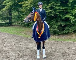 dressage horse Claire de Lune (Oldenburg, 2015, from Fürstenball)