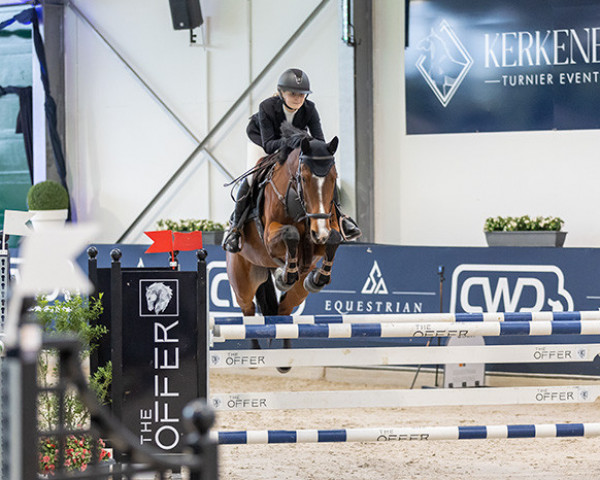 Springpferd Caramel 58 (Italienisches Warmblut, 2014, von Can Can Del Terriccio)