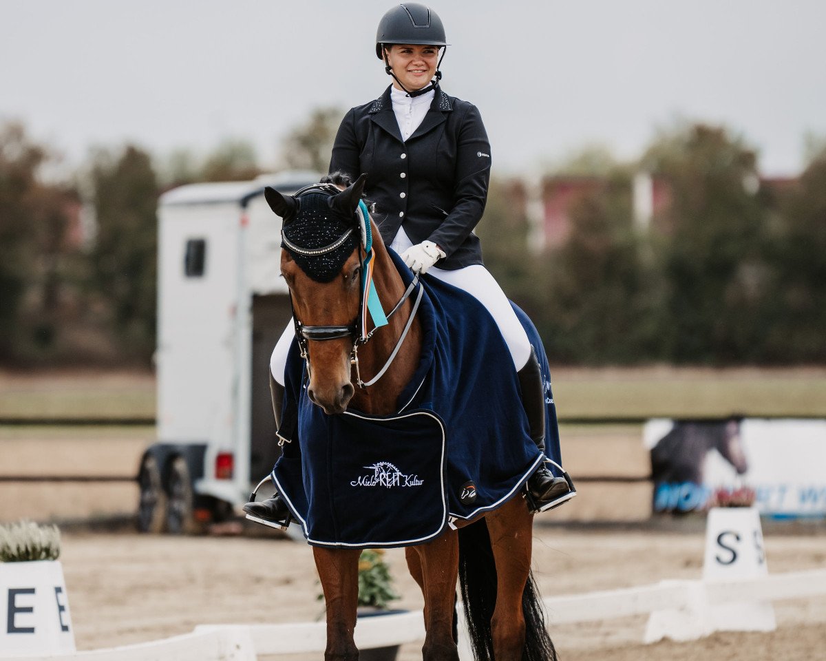 dressage horse Scarlett 711 (Rhinelander, 2013, from Special Agent Amour)