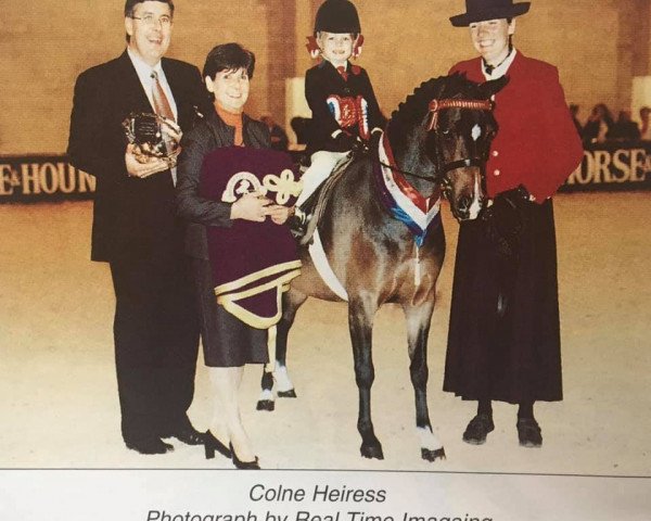 horse Colne Heiress (Welsh-Pony (Section B), 1992, from Orielton Aristocrat)