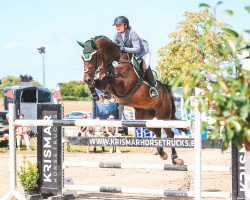 Springpferd Pistache van de Kwakkelhoek (Belgisches Warmblut, 2015, von Corydon van T&L)