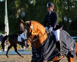 dressage horse Gramena (Oldenburg, 1995, from Rouletto)