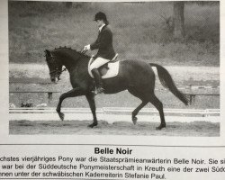 broodmare Belle Noir (German Riding Pony, 1998, from De Merel´s Demis)