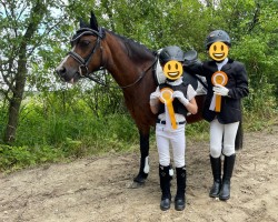 dressage horse Leybuchts Action Girl (Welsh mountain pony (SEK.A), 2017, from Boniface Llewelyn)